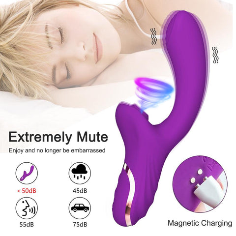 Powerful Clitoral Vibrator For Women Clit Clitoris Sucker Sucking Vacuum Stimulator -BH01249-Veeddydropshipping