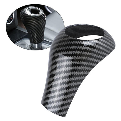 Carbon Fiber Gear Shift Knob Cover Trim For Mercedes-AM01313-Veeddydropshipping