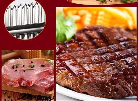 Blades Needle Meat Tenderizer Stainless Steel-HA01946-Veeddydropshipping