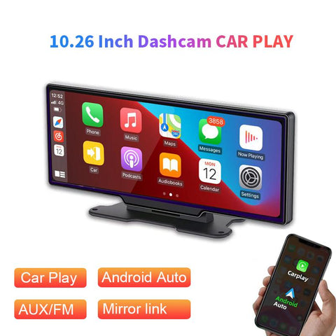 10.26&quot; Apple Carplay Wireless Bluetooth Android Auto WiFi Car-AM00530-Veeddydropshipping