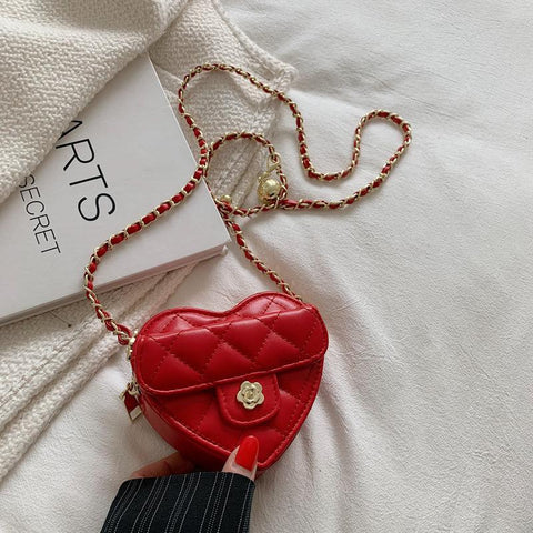 Crossbody Bag PU Leather Quilted Cute Handbag Luxury Brand-BS00169-Veeddydropshipping