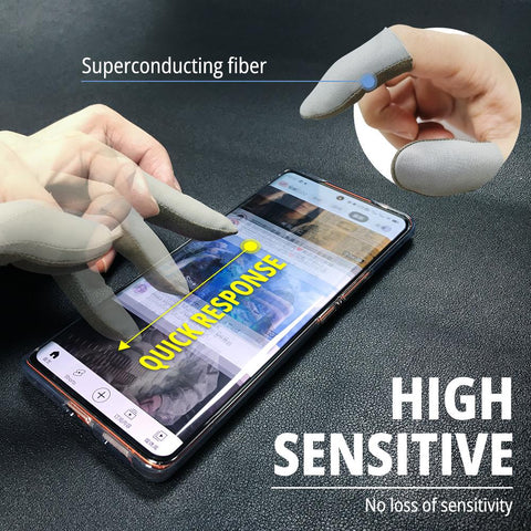 2022 new 3D touch screen finger cover For Mobile Game PUBG nano-silver fiber -CE01386-Veeddydropshipping