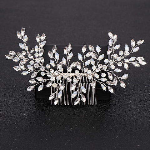 Wedding Hair Combs Hair Accessories-WF01285-Veeddydropshipping