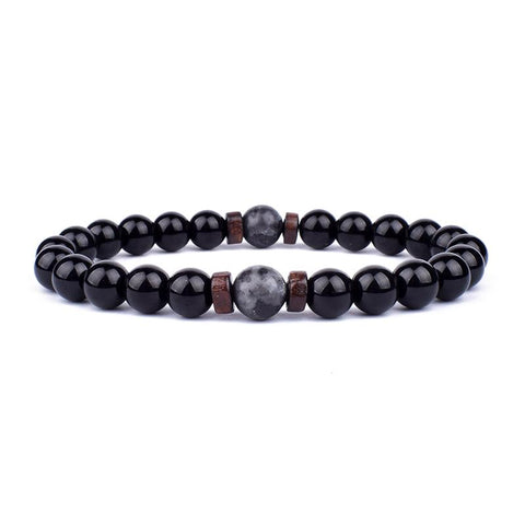 Stone  Lava  Beads Bracelet Tibetan Buddha New Bracelets -JW00262-Veeddydropshipping