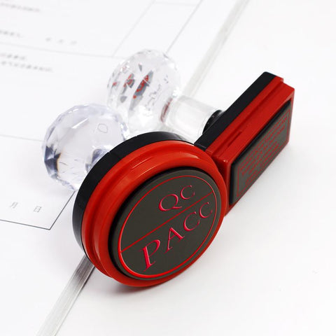 Personalized Logo Self inking Stamp Customized Photosensitive-HA00027-Veeddydropshipping