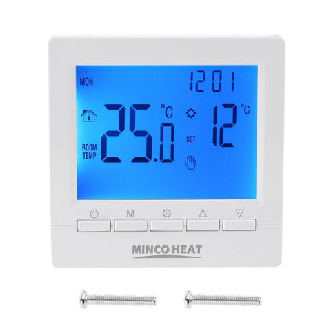 Digital Gas Boiler Thermostat 3A Weekly Programmable Room Temperature-TI01019-Veeddydropshipping