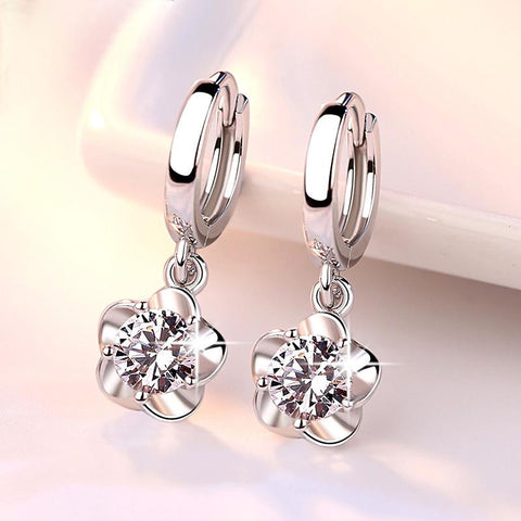 925 silver plated Long Tassel Earrings Jewelry Fashion -JW01457-Veeddydropshipping