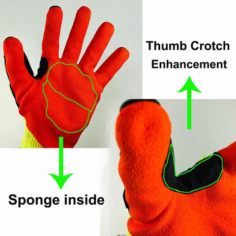 Protective Work Gloves  with Oil-proof Nitrile Dipped -CO00684-Veeddydropshipping