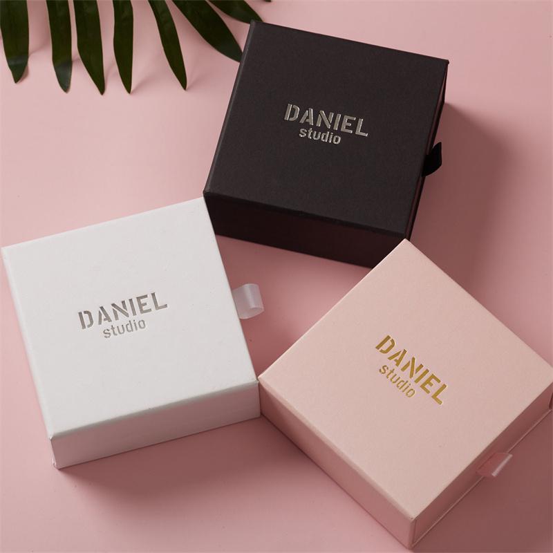 custom paper jewelry box gift packaging box printed  -JW0169-Veeddydropshipping