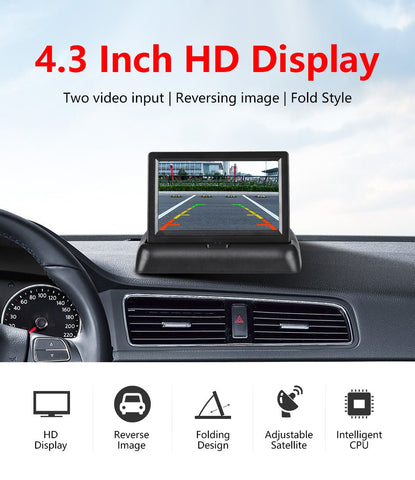 4.3 inch TFT LCD screen Car Monitor Rearview Reverse Parking-AM00674-Veeddydropshipping