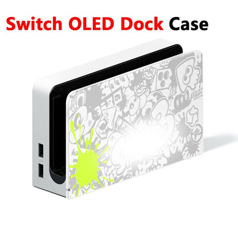 PM Scarlet and Violet ABS Protective Case Shell for Nintendo Switch TV Dock-CE01341-Veeddydropshipping