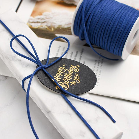 Flat Faux Suede Braided Cord Korean Velvet-HA00018-Veeddydropshipping