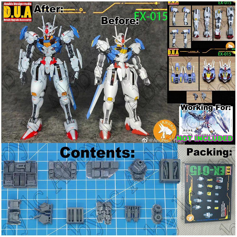for HG 1/144 XVX-016 Aerial Gund-Arm High Grade Witch From Mercury-TB01466-Veeddydropshipping