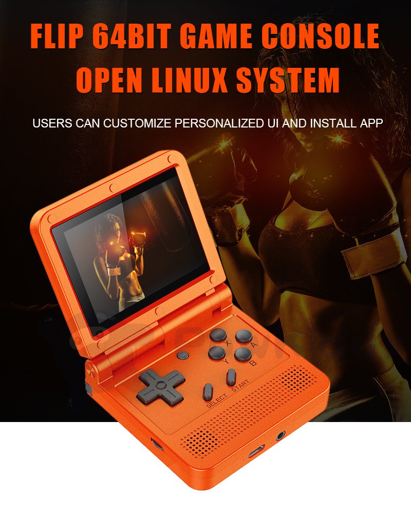 Handheld Flip PS Game Console 3 inch HD Screen-Veeddydropshipping