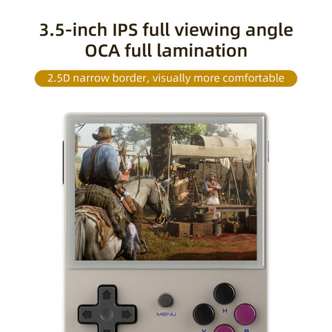 Retro Handheld Game RG35XX Console Linux System 3.5 Inch IPS Screen Cortex-CE01317-Veeddydropshipping