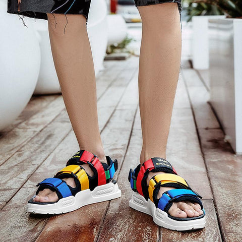 Sandals Outdoor Water Shoes Men Beach Gladiator Boots-BS01515-Veeddydropshipping
