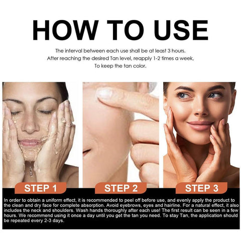 Natural Accelerator Sunless Tanner Cream-BH00296-Veeddydropshipping