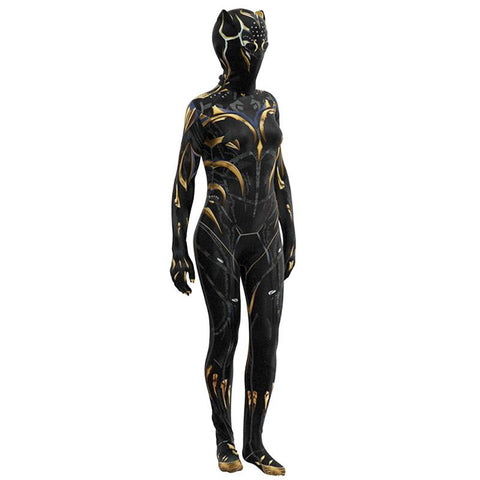Wakanda Superhero Cosplay Costume Jumpsuit-WF01473-Veeddydropshipping