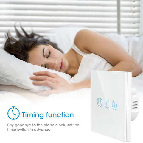 Tuya WiFi Smart Curtain Blinds Switch APP Control Works with Alexa-TI01084-Veeddydropshipping
