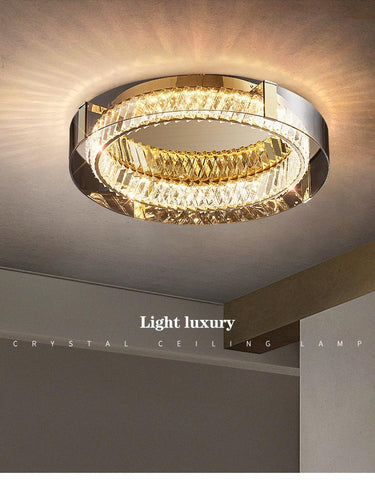 Modern Luxury Crystal Ceiling Lamp-TI00275-Veeddydropshipping