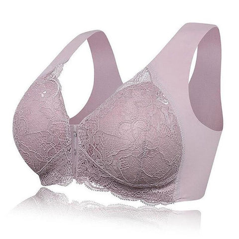 Front Buckle Sexy Lace Women Underwear-WF00940-Veeddydropshipping