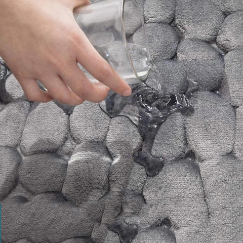 Embossed Bath Mat Non-slip Bathroom Carpets-HA00463-Veeddydropshipping
