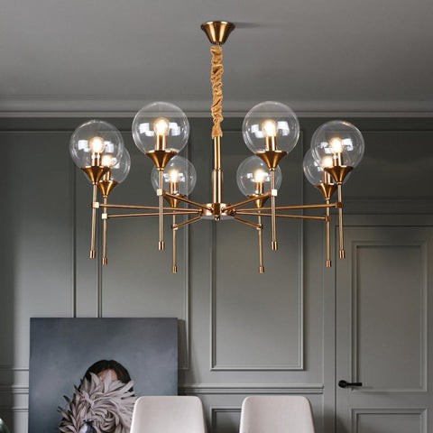 LED Chandeliers Magic Bean Glass-TI00388-Veeddydropshipping