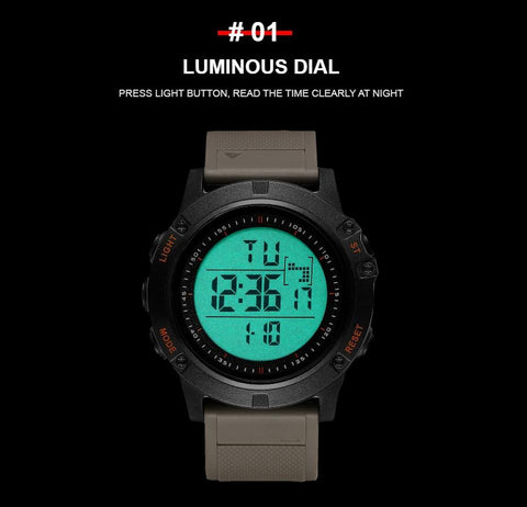 Fashion Male Digital Watches Man Mens Sports Grey Wristwatches -JW00720-Veeddydropshipping