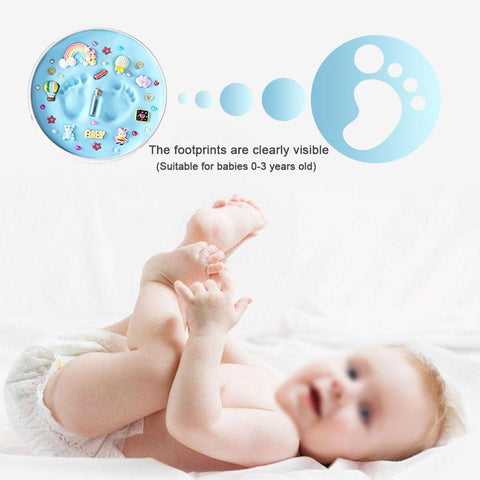 Safe Newborn Baby Souvenirs Hand Foot Print Baby Handprint Footprint-TB00697-Veeddydropshipping