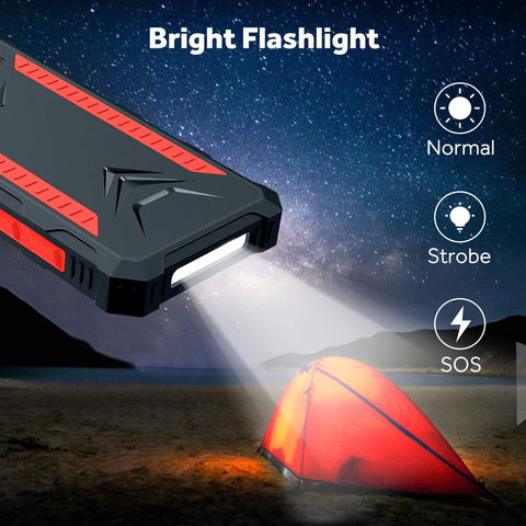 Large Capacity Portable Power Bank  with Super LED Lighting-Veeddydropshipping