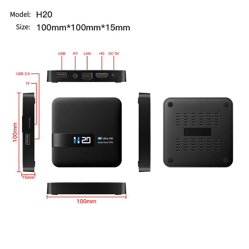 Smart Android TV Box HD Voice Assistant-Veeddydropshipping