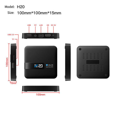 Smart Android TV Box HD Voice Assistant-Veeddydropshipping