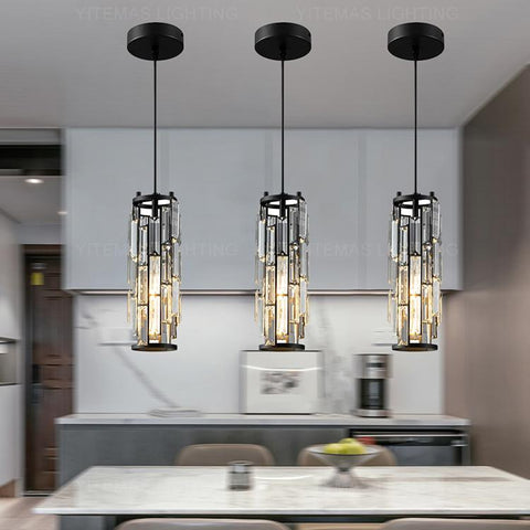 Small Pendant Chandeliers Crystal Lighting-TI00394-Veeddydropshipping