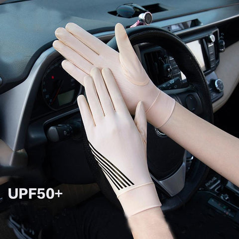 Outdoor Cycling Sun Protection Gloves Breathable Summer UV Resistant Silicone -OS01098-Veeddydropshipping
