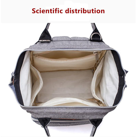 LEQUEEN Mummy Bag Diaper Bag Baby Care Large Capacity Mom-TB00244-Veeddydropshipping