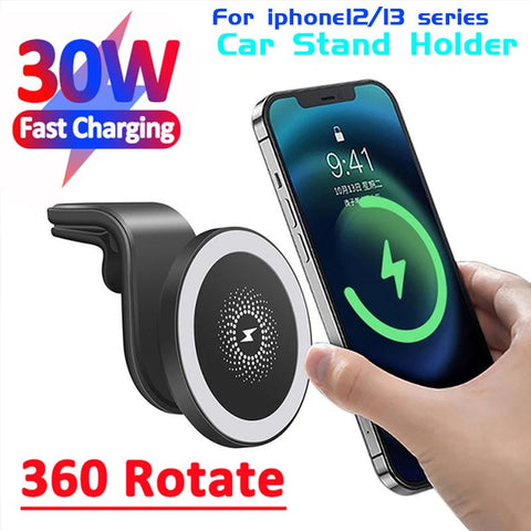 Magnetic Wireless Car Charger Fast Charging Strong-PA01090-Veeddydropshipping