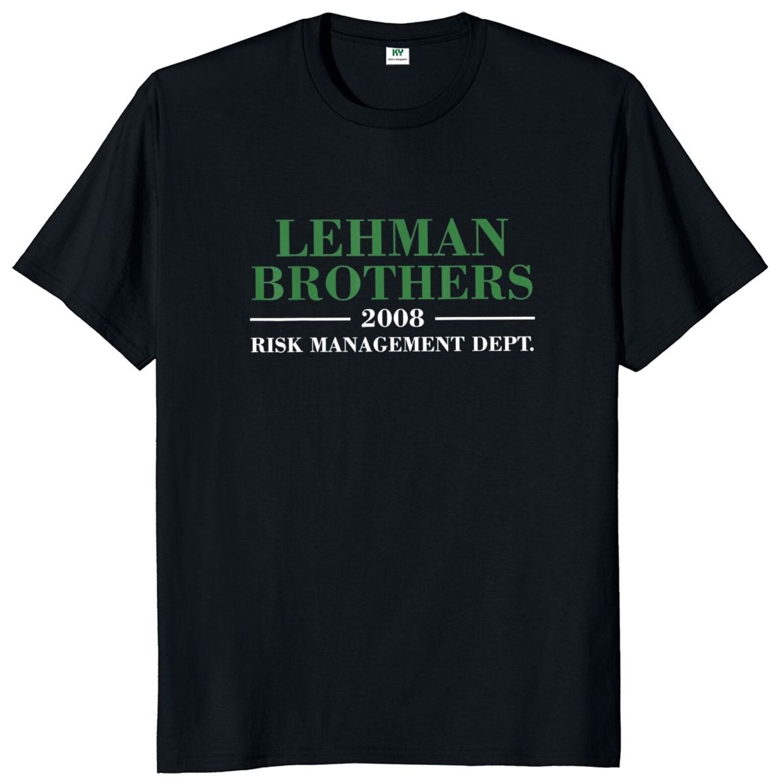 Risk Management Department T-shirt 2022 Fashion Casual Men's-Veeddydropshipping