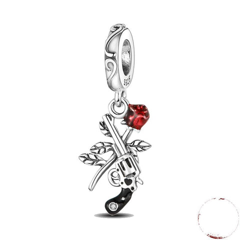 925 Silver butterfly Charms Beads Bracelet for Jewelry Making Diy -JW01534-Veeddydropshipping