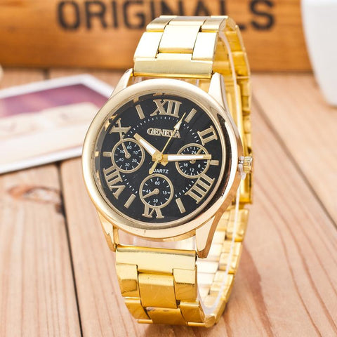 3 Eyes Silver Geneva Casual Quartz Watch Women Stainless SteeL-JW00929-Veeddydropshipping