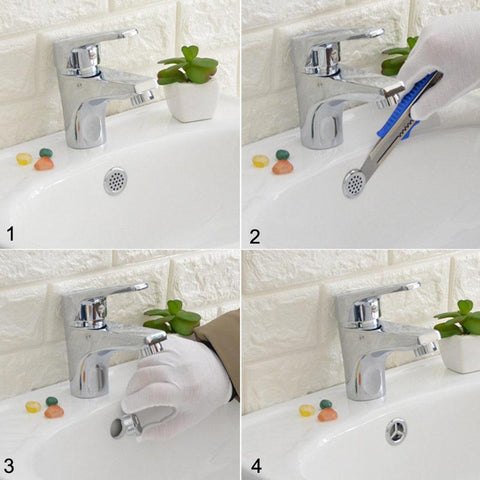 Sink Hole Round Overflow Cover Ceramic Pots-HA01033-Veeddydropshipping