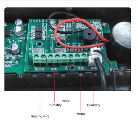 Smart Thermostat Digital ZFX-W9002 Thermostat Temperature Humidity-TI01017-Veeddydropshipping