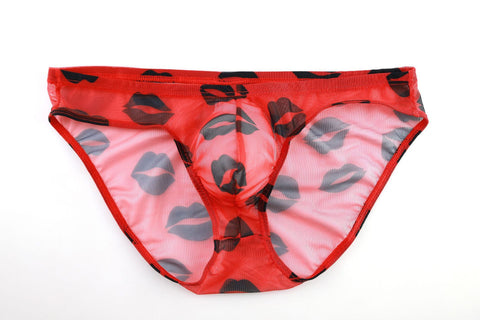 Underwear Pants Mesh Soft Sexy Comfortable Breathable Low-Waist-MF01699-Veeddydropshipping
