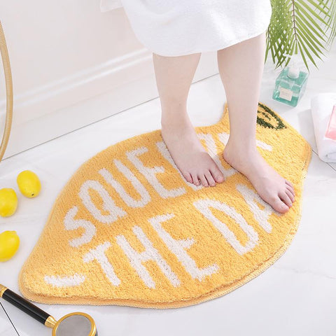 Doormat Carpet Flocking Non-slip Bath Mat-HA00545-Veeddydropshipping
