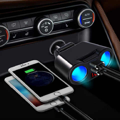 Car Charger 3.1A 2 Ports USB Car Charge-PA01173-Veeddydropshipping