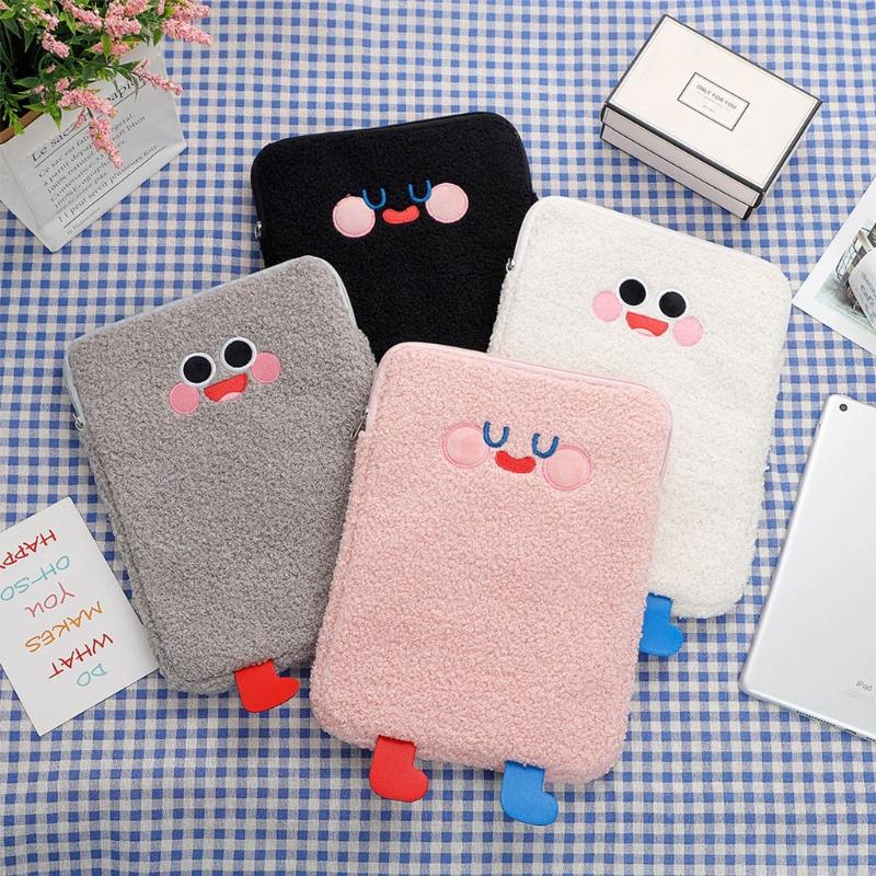 Bag Case Sleeve Cute Cartoon Plush Laptop Cover Pocket-BS00456-Veeddydropshipping