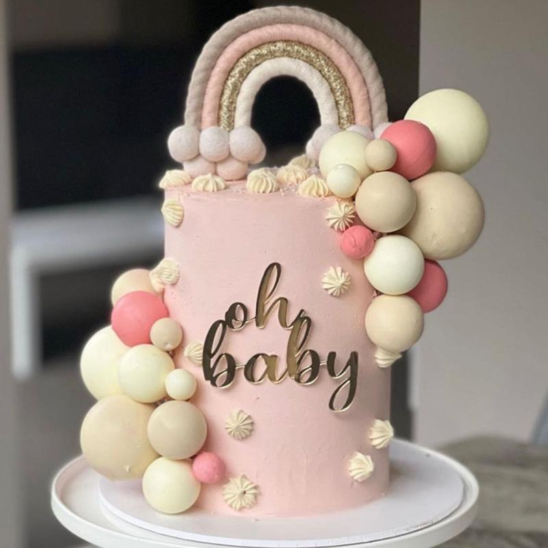 Birthday Cake Topper Handmade Cotton Rope-HA00732-Veeddydropshipping