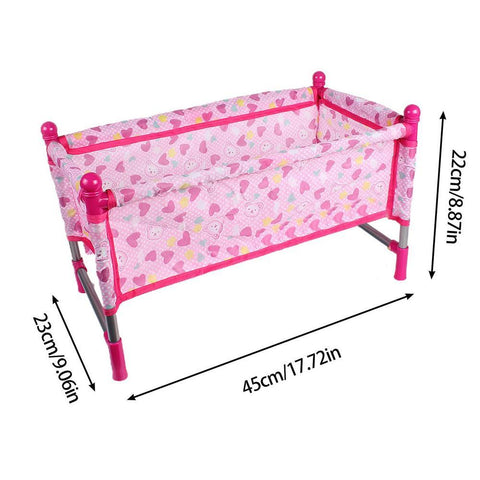 Baby Stroller Doll Toys Kids Play House Toys Doll Dining Cart Rocking Chair-TB00400-Veeddydropshipping