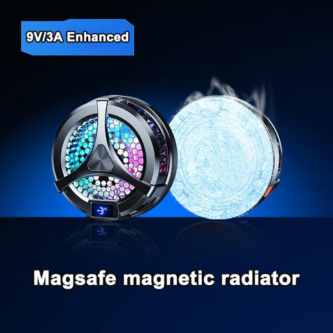 Mobile Phone Cooler Semiconductor Magnetic Fan Game with wireless charging Magsafe-PA00673-Veeddydropshipping