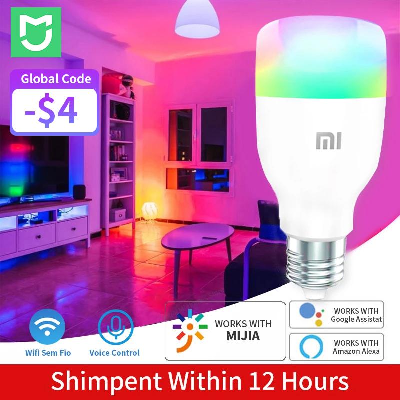 Xiaomi Smart Lamp Lite Bulb Global Version Led Lights Color LED WIFI Voice -CE00618-Veeddydropshipping