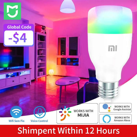 Xiaomi Smart Lamp Lite Bulb Global Version Led Lights Color LED WIFI Voice -CE00618-Veeddydropshipping
